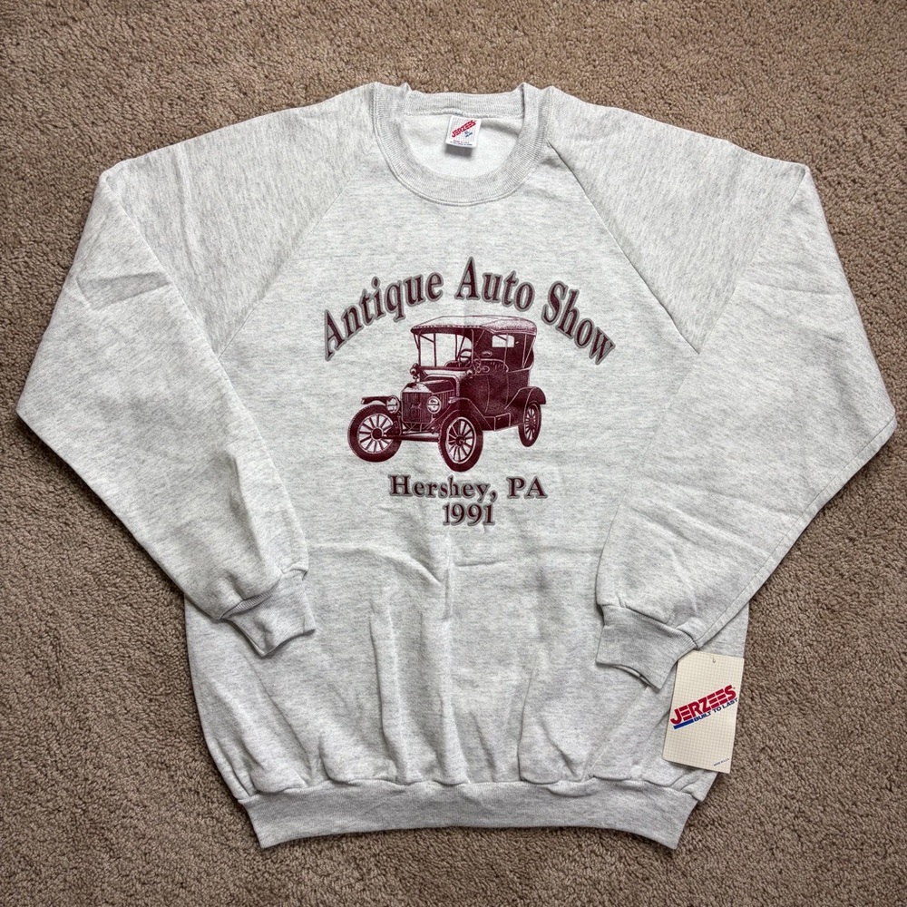 Vintage 1991 Antique Auto Show Hershey PA Crewneck